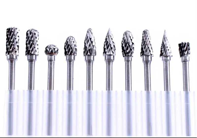 Sharp Pointed Tree Shape Tungsten Carbide Burr Cutters