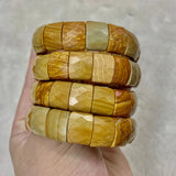 Poland Picture Jaspers Silicified Wood Stone Bracelet
