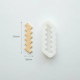 Polymer Clay Hair Clip Moulds Set