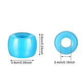 Rainbow Large Hole Beads for Jewelry Making - 300pcs