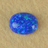 Dark Oval Opal Ring Stone Mix 7*9mm 8*10mm Synthetic Gems Op50