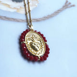 Women's Sacred Heart Necklace & Charms - Gift