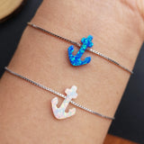 Sterling Silver Opal Bracelet for Mother
