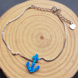 Sterling Silver Opal Bracelet for Mother