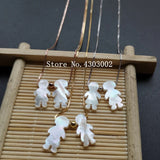 S925 Sterling Silver Mother Pearl Shell Necklace