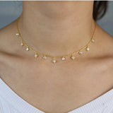 Silver Star Charm Choker Necklace - Hot Women's Jewelry