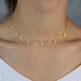 Silver Star Charm Choker Necklace - Hot Women's Jewelry
