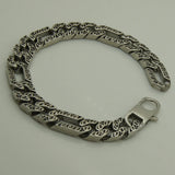 Punk Men's Stainless Steel Chain Bracelet Men Jewelry Bracelets Bangles