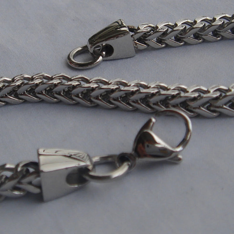 Stainless Steel Chain Bracelet Men Jewelry Bangles