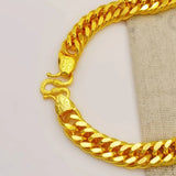 24k Heavy Hip Hop Men's Necklace 60cm Long