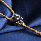 925 Sterling Silver Big Hole Skull Bead for European Charm Bracelet