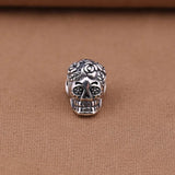 925 Sterling Silver Skull European Charm Bracelet Bead