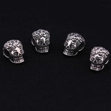 925 Sterling Silver Skull European Charm Bracelet Bead