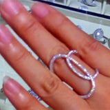 925 Silver Zirconia Teardrop Earrings for Wedding Party