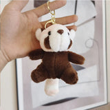 Mini Raccoon Stuffed Animal Soft Keychain for Kids Bag Purse Backpack Handbag