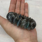 Rainbow Labradorite Stone Bracelet Natural Gem Bangle