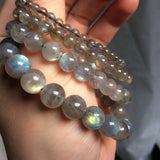 Natural Labradorite Stone Beads Bracelet for Women
