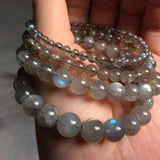 Natural Labradorite Stone Beads Bracelet for Women