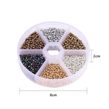 3mm Glass Seed Beads Kit Czech Spacer Beads for DIY Jewelry Making