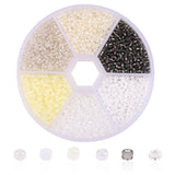 3mm Glass Seed Beads Kit Czech Spacer Beads for DIY Jewelry Making