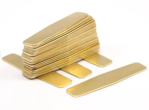 Raw Brass Ring Stamping Blanks 58x14x0.80mm D321