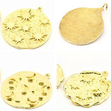 Raw Brass Round Beads - Nickel and Lead Free - BS 1963