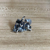 925 Sterling Silver Angel & Unicorn Charm Bead European Jewelry