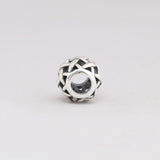 925 Sterling Silver Weave Charms for Bracelets & Bangles