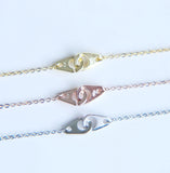 925 Silver Handcuffs Bracelets For Women 16+3cm Size
