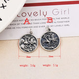 925 Sterling Silver Queen Head Pendant Coin Necklace Women's Jewelry