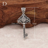 925 Sterling Silver Lucky Character Pendant Thai Silver Retro