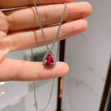 Colorful Treasure Necklace Set with Emerald Pendant
