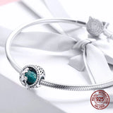 925 Sterling Silver Mermaid Charm Beads for Bracelet Jewelry Making