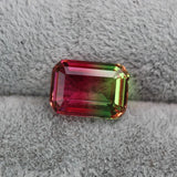 Watermelon Tourmaline Rectangle Beads for Jewelry Making