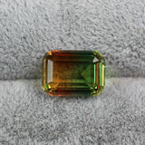 Watermelon Tourmaline Rectangle Beads for Jewelry Making