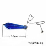 Reiki Chakra Pendant Pendulum for Dowsing Healing