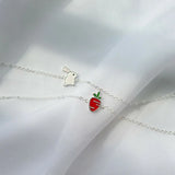 Vintage Rabbit Charm Bracelet Thai Silver Beads Chain for Hip Hop