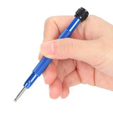 UV Resin Hard Screwdriver 4 Prong Alloy Watch Repair Tool Accessory
