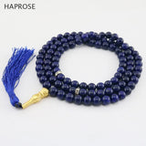 Lapis Stone Islamic Muslim Rosary Bracelet 99 Beads 6-10mm