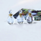 Rose Quartz Fluorite Amethyst Crystal Necklace