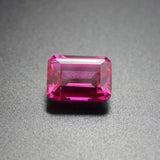 Rose Red Tourmaline Faceted Stone Beads - DIY Jewelry Supplies