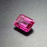 Rose Red Tourmaline Faceted Stone Beads - DIY Jewelry Supplies