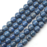 Lapis Lazuli Stone Beads DIY Loose Beads 15 inches