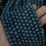 Lapis Lazuli Stone Beads DIY Loose Beads 15 inches