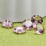Round Shape Brazil Morganite Pink Gemstone Beads for Jewelry DIY