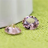 Round Shape Brazil Morganite Pink Gemstone Beads for Jewelry DIY