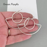 Dainty Curve Earrings 14K Filled Korea Jewelry Vintage Earrings