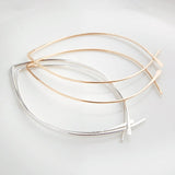 925 Silver Circle Earrings Women