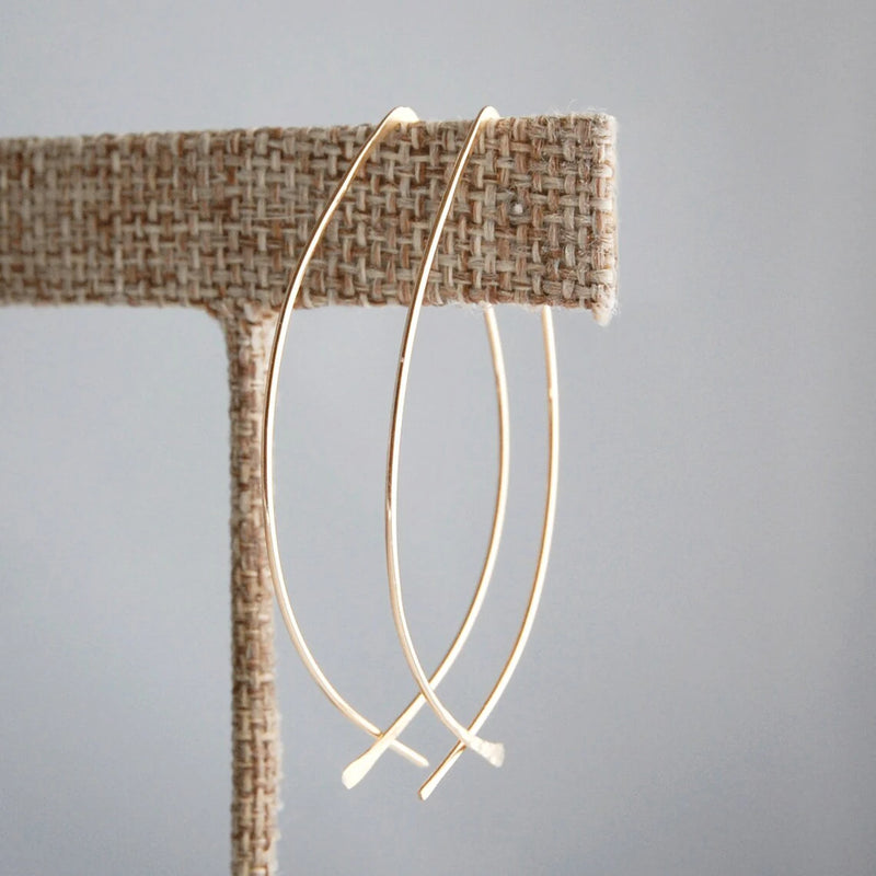 925 Silver Circle Earrings Women