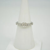 925 Silver Freshwater Pearl Ring Settings Micro Inlaid Diy Accessory